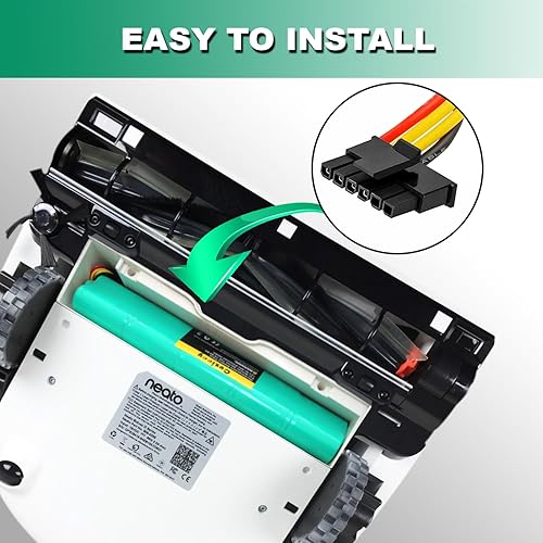 Miniatura 5 de Cuzieey Battery for Neato Botvac D Series Replacement Lithium Battery for Neato Robot Vacuum D80 D85 D75 70e 75 80 85 - Ni-Mh Battery for Neato