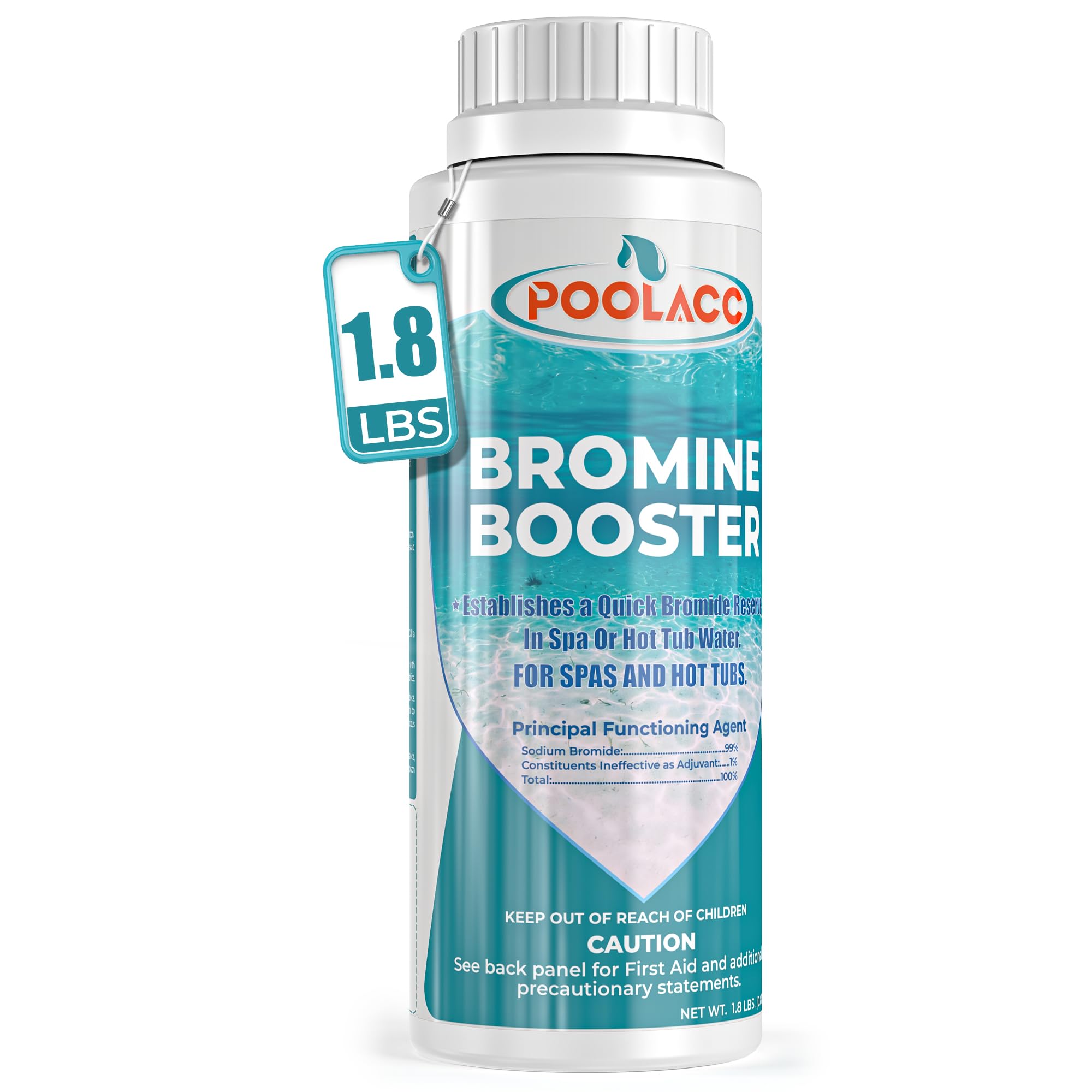1.8LB Bromine Booster for Hot Tubs &amp; Spas