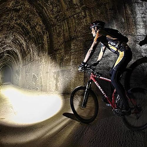 Miniatura 6 de Luces de bicicleta recargables con campana eléctrica y luz trasera, faros delanteros de bicicleta impermeables ultra brillantes con liberación