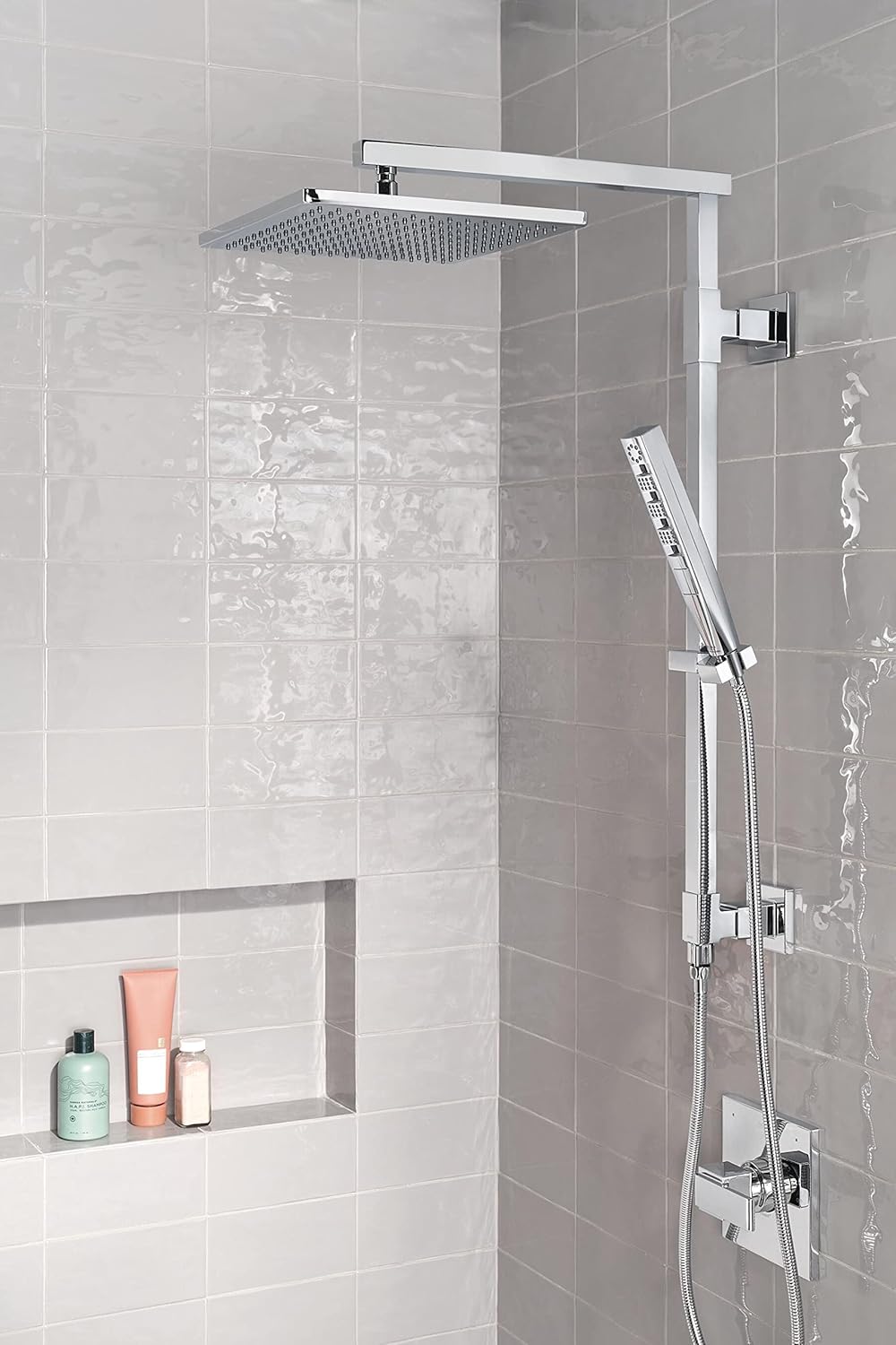 DELTA FAUCET 58420-PR Universal Components Shower Column, Lumicoat Chrome