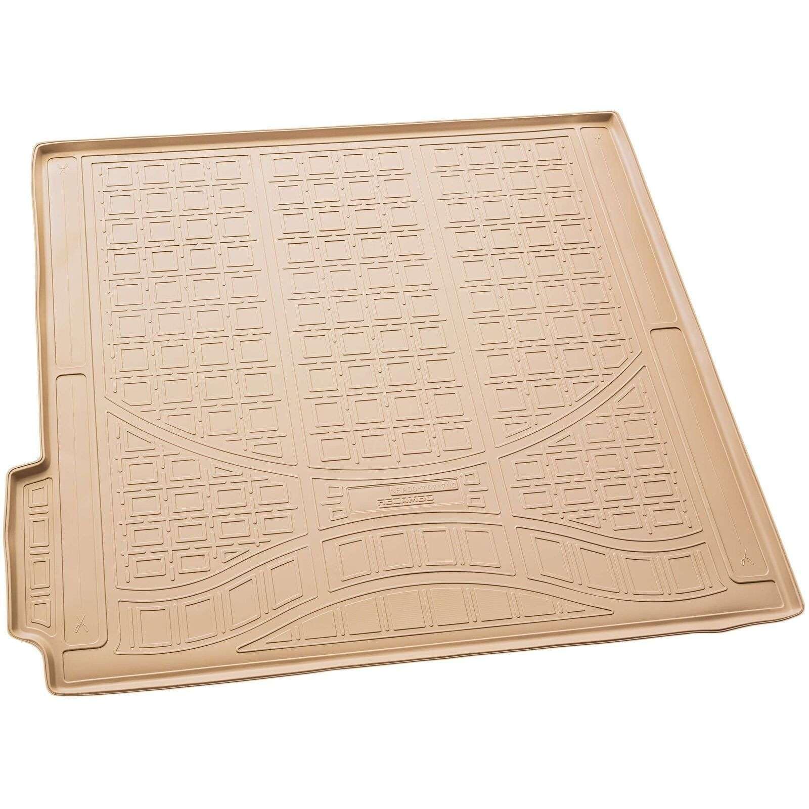 RECAMBO Juego de alfombrillas de goma y alfombrillas para maletero de BMW X5 | Tipo F15 | año de fabricación 2013-2018 - 100% ajuste perfecto para el suelo del coche y alfombrilla de maletero de TPE