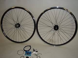 S3X 700c Alex Sub Sturmey Archer 3 Speed Hub Fixed Gear Road Track Fixie Bike Wheel Set with Shifter - coolthings.us