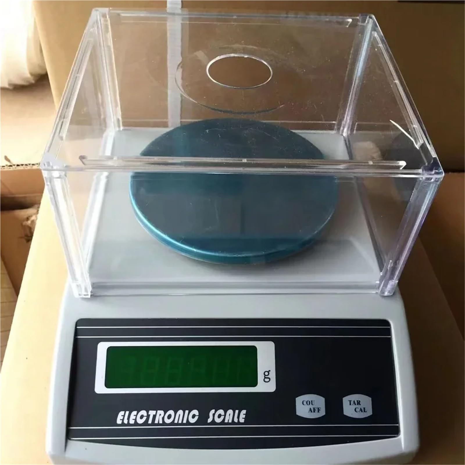 Básculas digitales de laboratorio, Báscula electrónica analítica de precisión de 0,001 g, balanza digital de laboratorio de 1 y 200 g, for parabrisas y joyería.