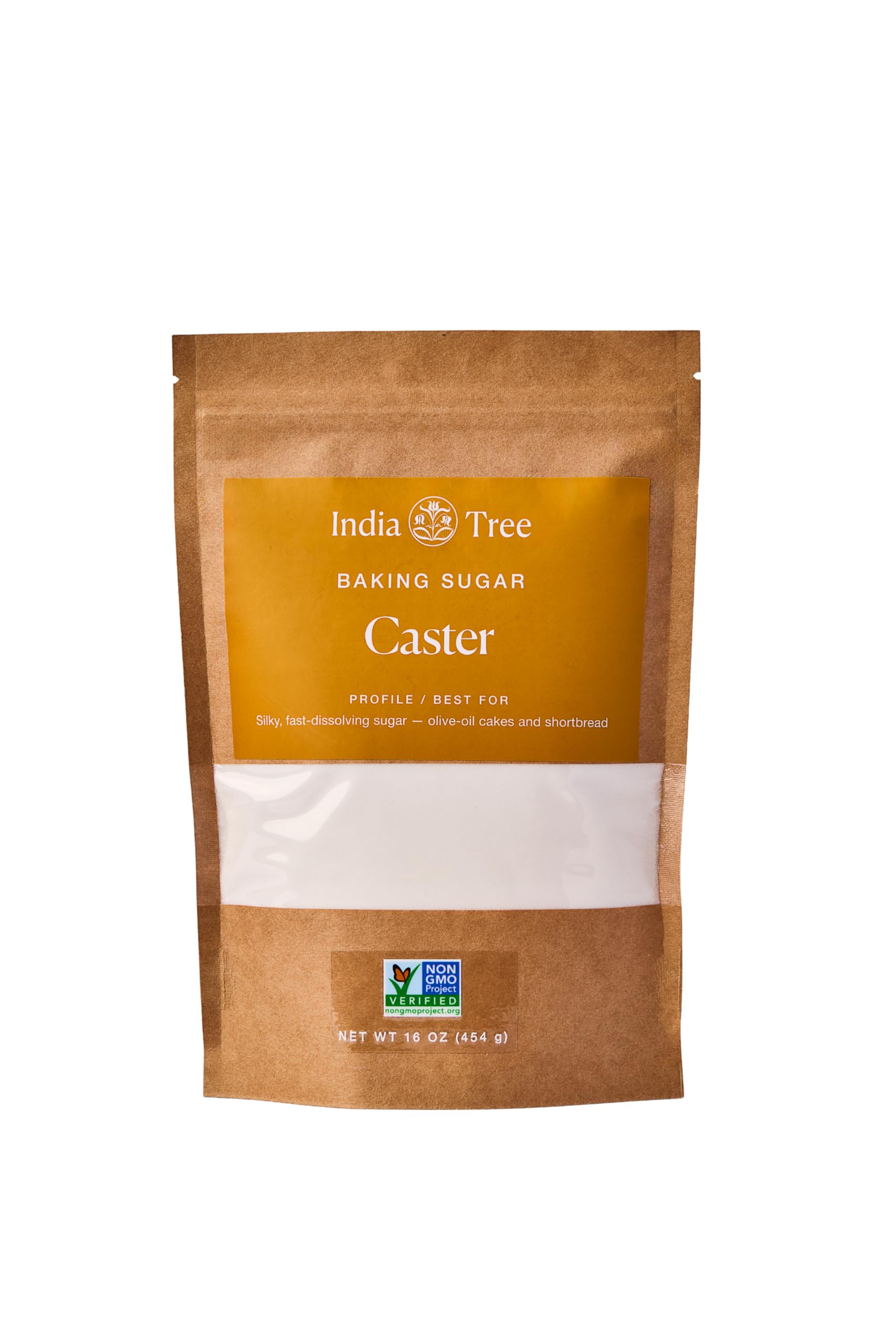 India Tree Superfine Caster Baking Sugar, Original, 16 Ounce