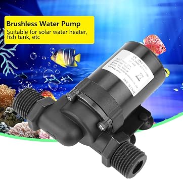 Jectse 12V Dc Brushless,Jt-660D-12-40C ~100C Mini Hot Water Circulation Boost Pump,Amphibious To Use,Good Insulation,Strong Suction,Low Noise,For Solar Water Heater, Fish