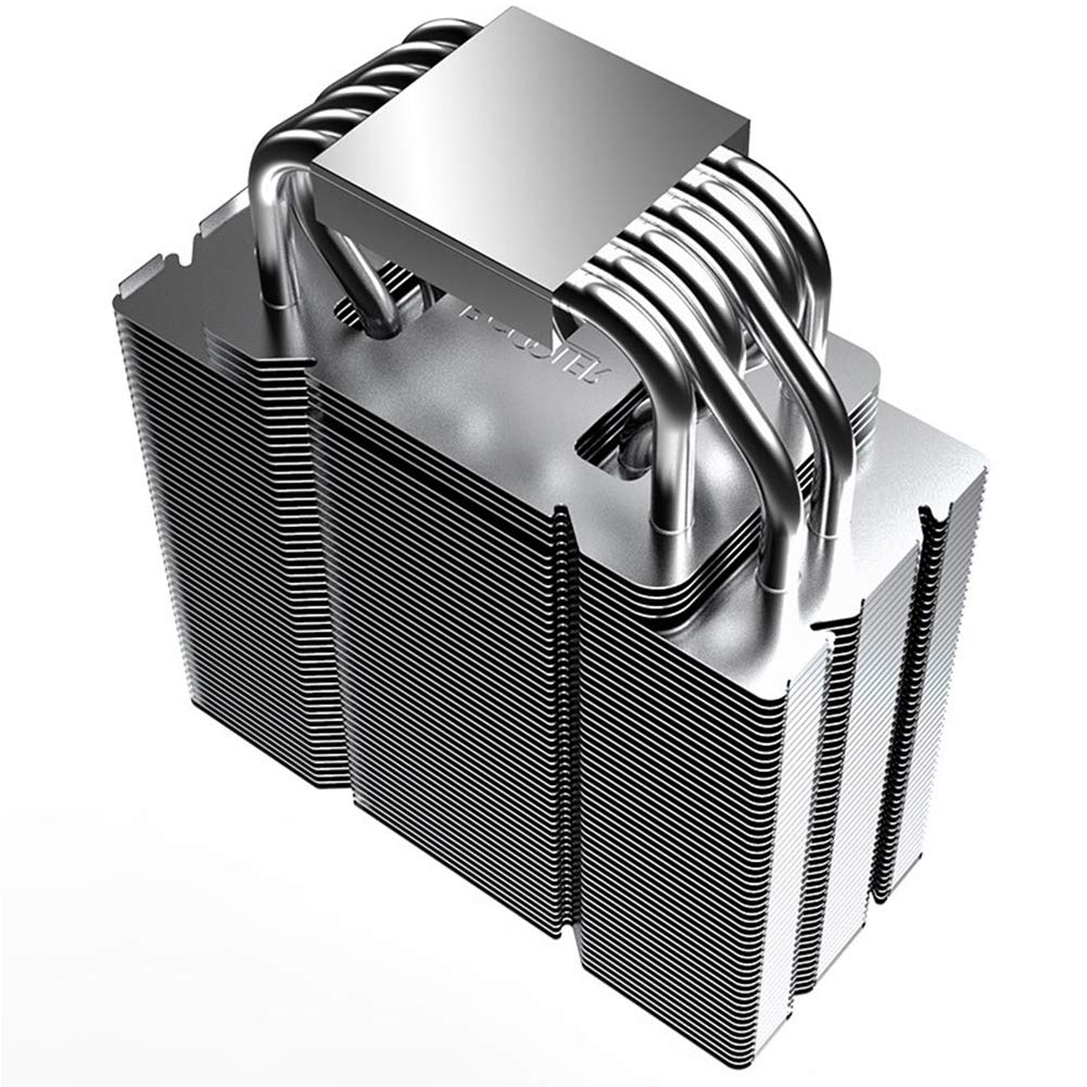 Pccooler GI-R66U Premium CPU-Kühler mit 6 Kupfer-Direktkontakt-Wärmeleitungen, 240 W TDP CPU-Luftkühler mit Slient CPU-PWM-Lüfter 120 mm für AMD Ryzen/Intel LGA1151 115X