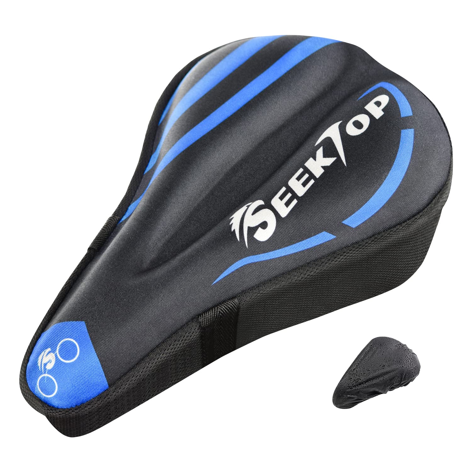 Seektop Bike Seat Cushion for Men Women, Gel Padded Bike Seat Cover