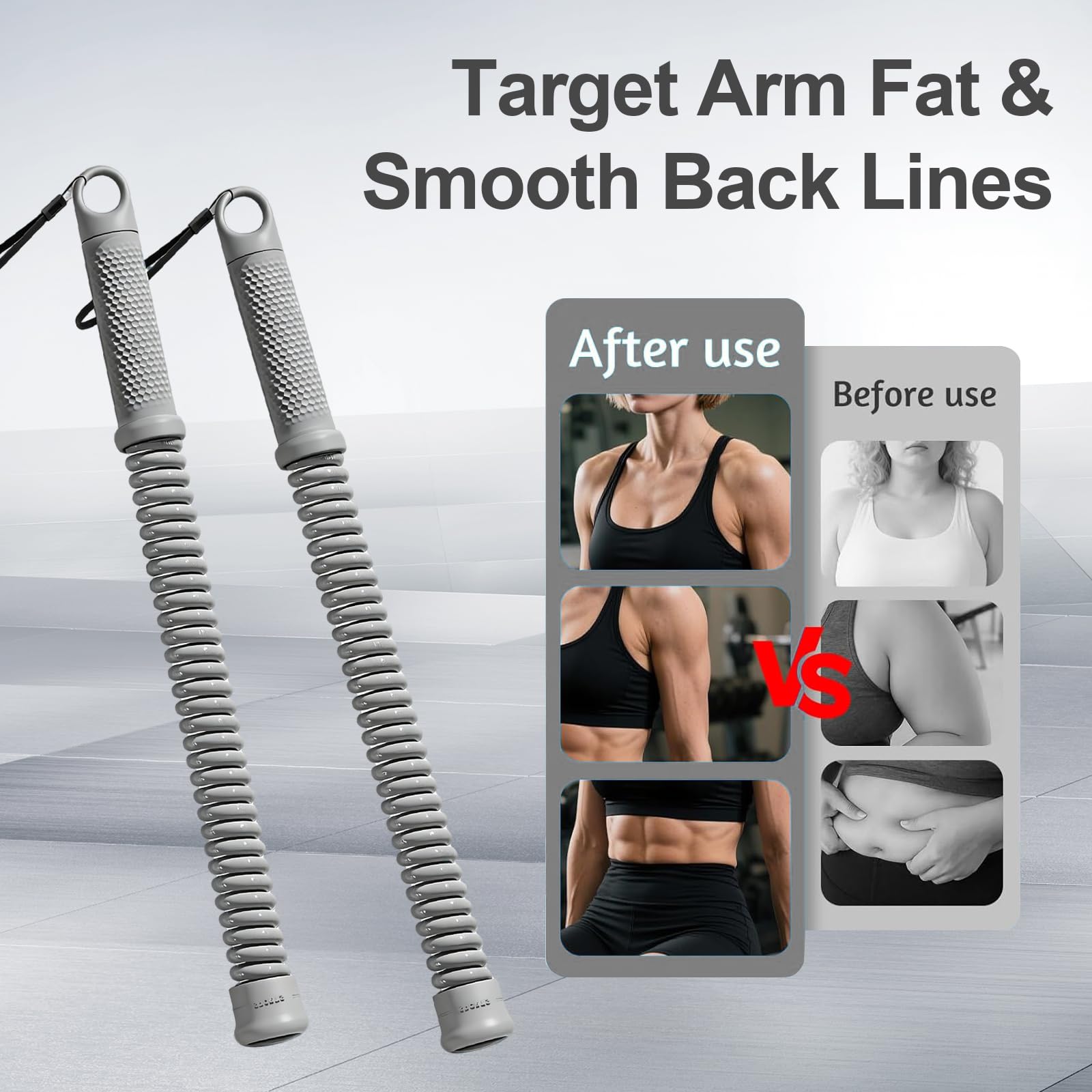 Corde de Combat sans Fil, Corde Musculation Réglable avec Poignée Antidérapante pour HIIT, Entraînement Complet du Corps, Home Gym