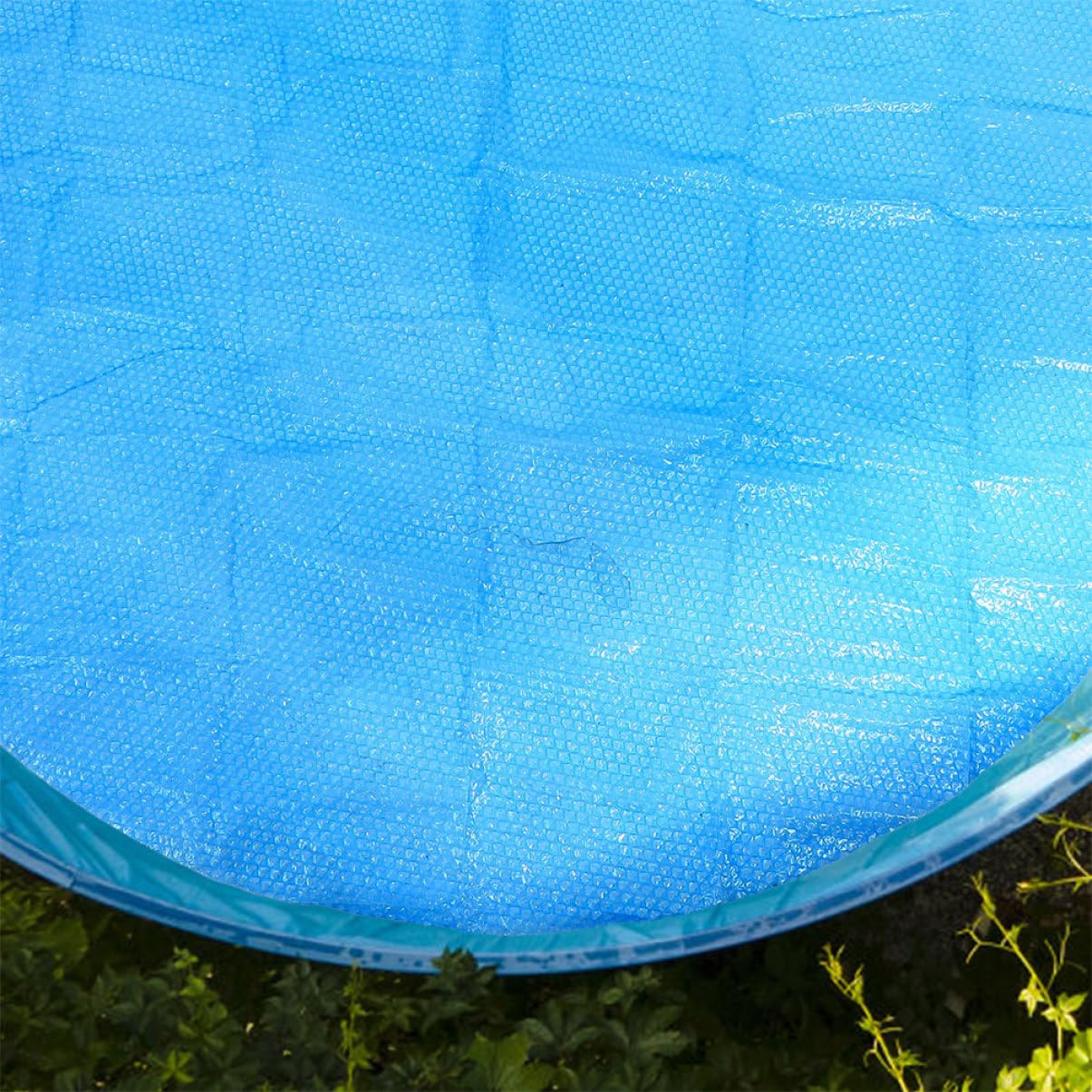 POPETPOP Redonda para Piscina De Pies Película De PE para Piscina Retención De Al Aire para SPA