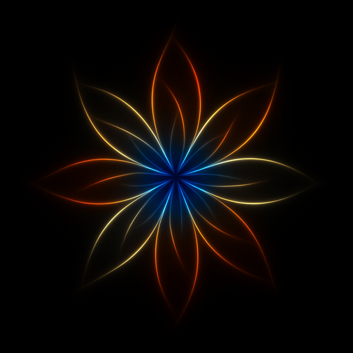 GlowBloom – Relaxing Animated Light Flower (No Ads, No Data Collection)