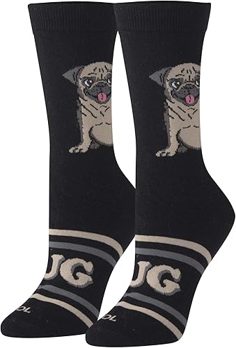 Cool Socks Calcetines para mujer, animales, perros y cachorros, divertidos y bonitos