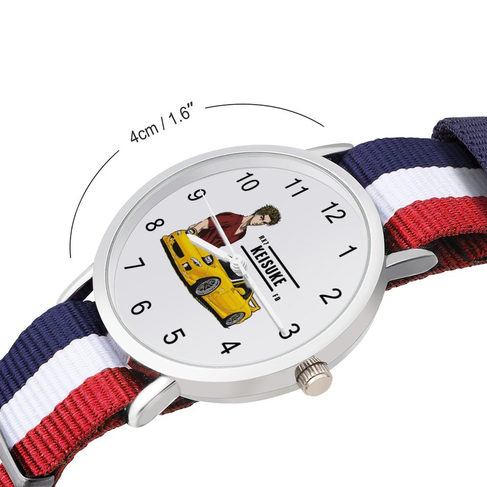 Amazon.co.jp: 腕時計 頭文字d イニシャル D うで時計 クォーツ