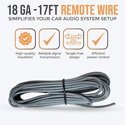 Miniatura 39 de Elite Audio Kit de amplificador serie premium, cable de aluminio revestido de cobre, cables RCA con triple blindaje, capacidad de alta potencia