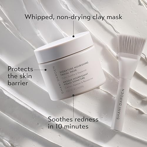 Miniatura 3 de SHANI DARDEN SKINCARE - Mascarilla facial nutritiva exclusiva, una máscara hidratante de arcilla de bentonita para calmar el enrojecimiento y la