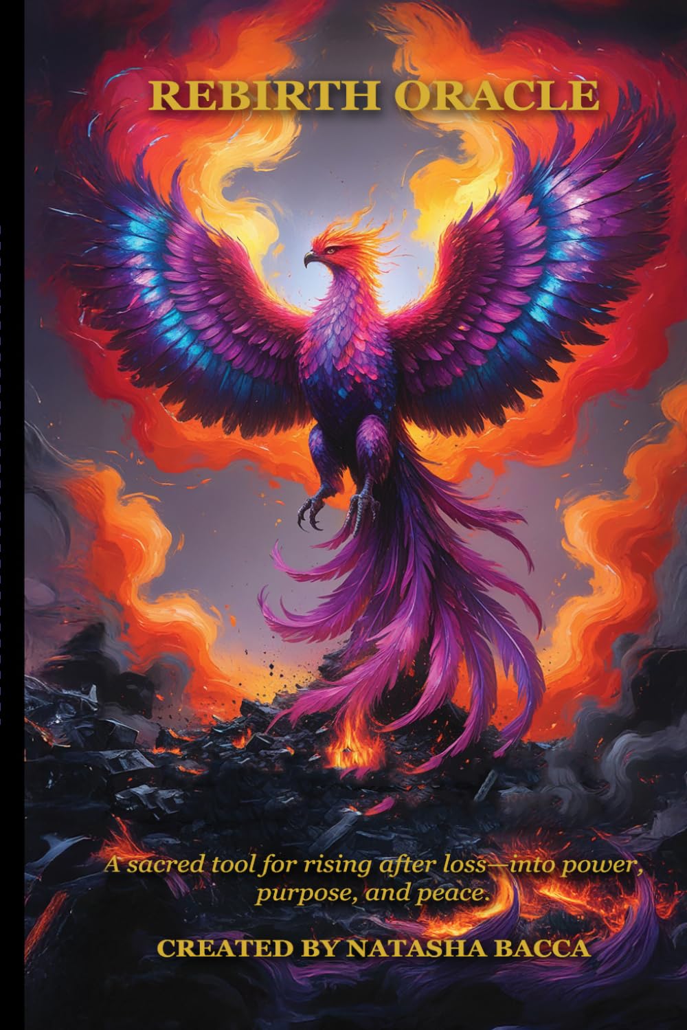 Rebirth Oracle Guidebook: Healing, Reflection, and Renewal After Divorce, Loss, and Life Transitions