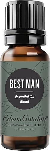 Edens Garden Best Man - Mezcla de aceites esenciales 100% puro, de grado premium, sin diluir, natural, terapéutico, aromaterapia, lo mejor para