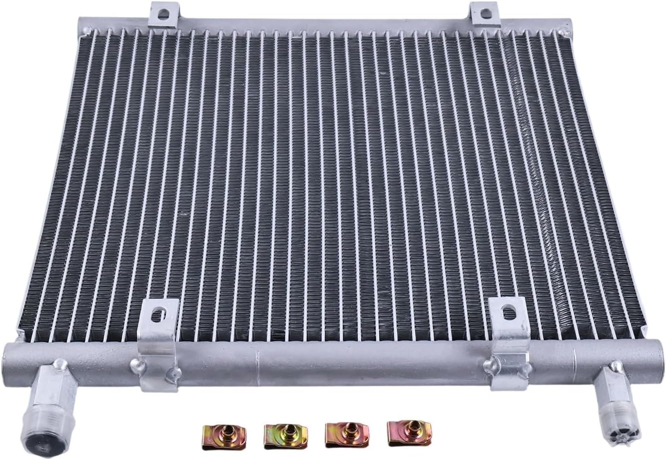 A/C Condenser T2055-72220 Compatible for Kubota Tractor B3000 B3030 L3430 L4330 L4630 L5030 Excavator KX161-3S U45-3S U45S