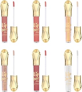 Juego de brillo labial impermeable y duradero...