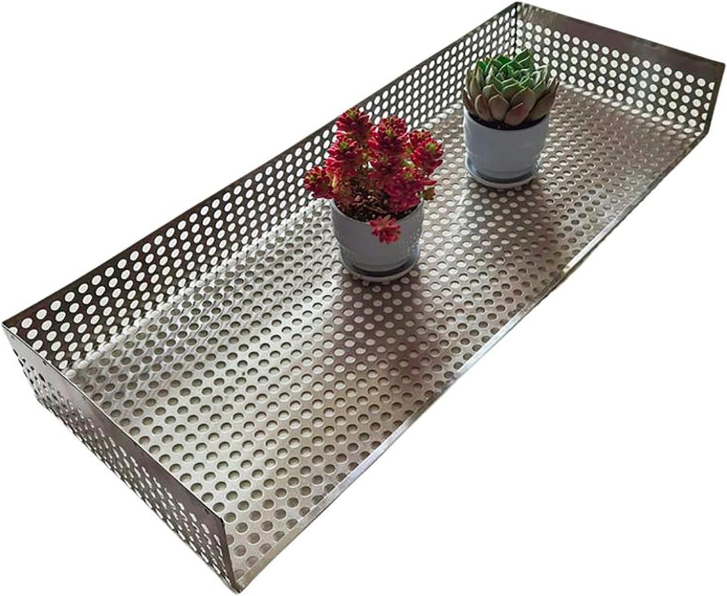 Stainless Steel Window Security Mesh Screen - Leak-Proof, Anti-Theft Perforated Pad, Fall Prevention Net for Windows (35x10x80cm)