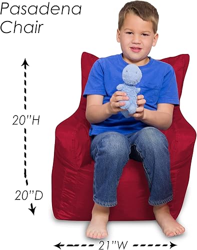 Miniatura 1028 de Posh Creations Puf estructurado cómodo para jugar, leer y ver la televisión, Malibu Lounge, tela de lona para colorear, criaturas Criaturas de tela