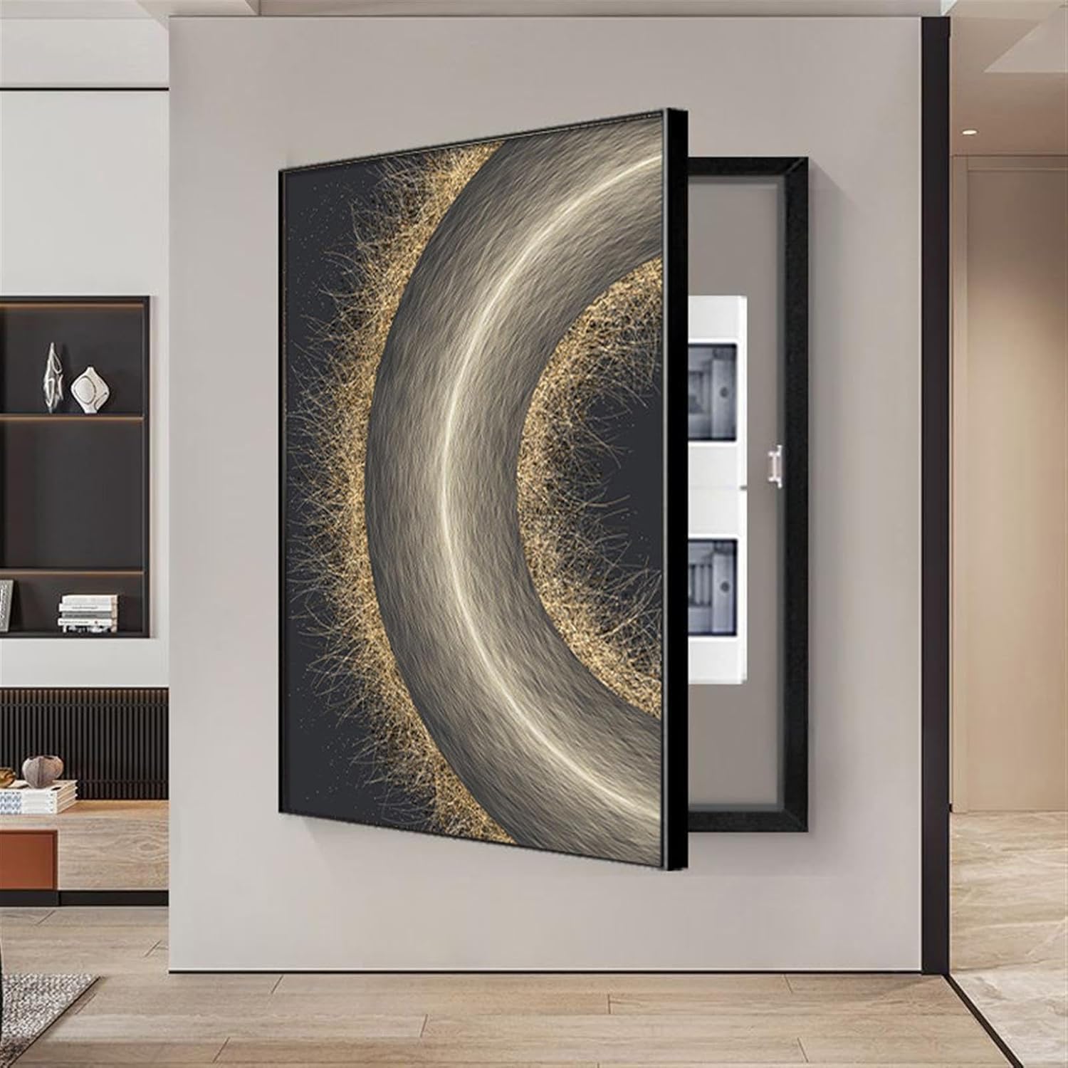 Copri Quadro Elettrico Copertura Decorativa Copertura Decorativa Moderna Scatola Quadro Copri Quadro Elettrico Coperchio Contatore Decorativo,09,40 * 50CM