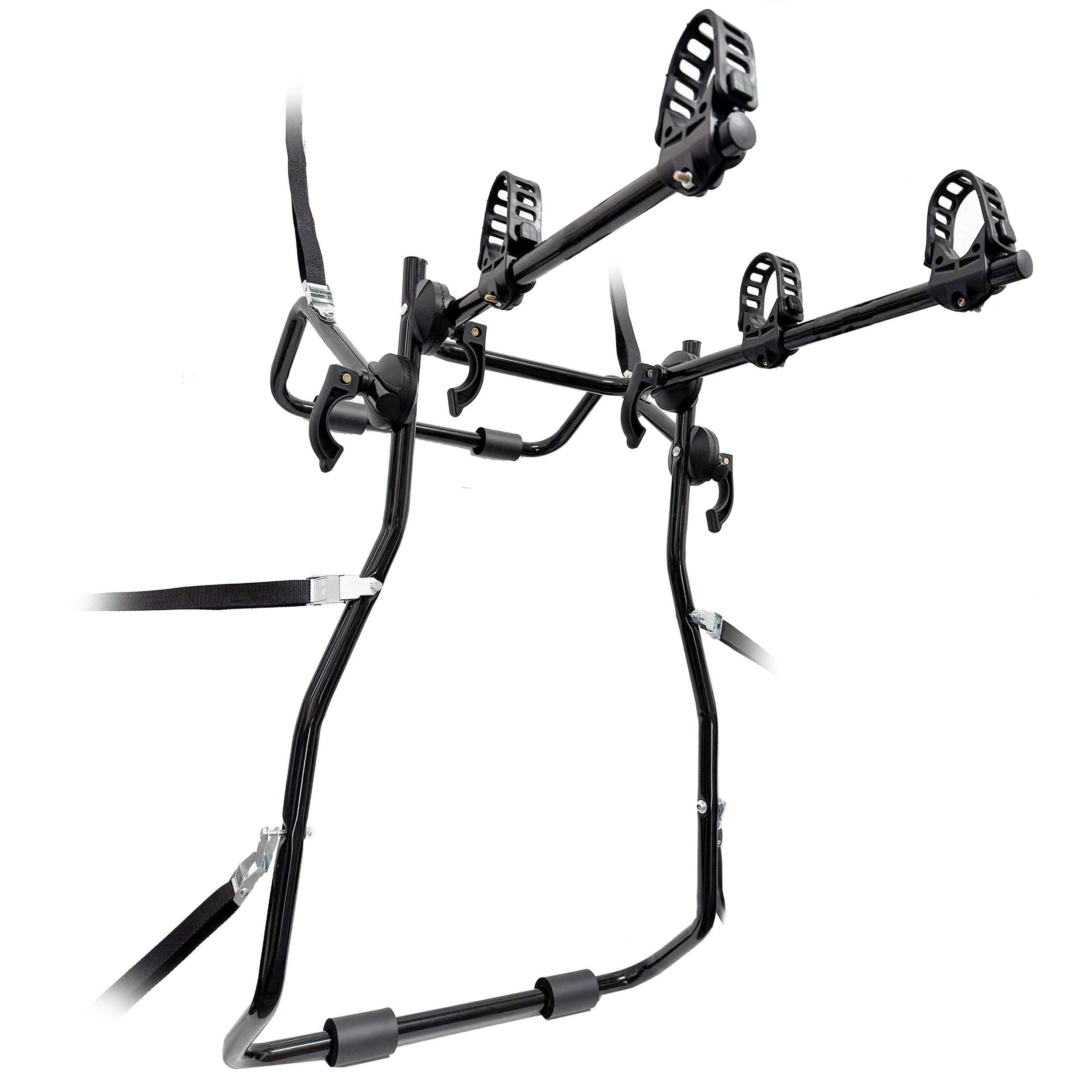 Auto Accessori Lupex LS98 Portabicicletas universal para trasero de coche | Hasta 2 bicicletas Peso máximo hasta 55 kg | Producto homologado y certificado