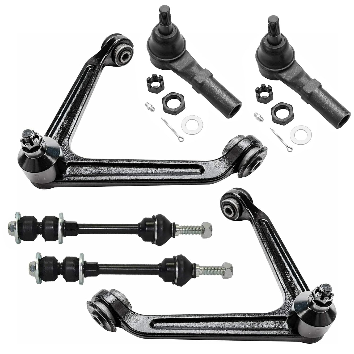 Detroit Axle - 2WD Front End Control Arms Kit for 02-05 Dodge Ram 1500, 2