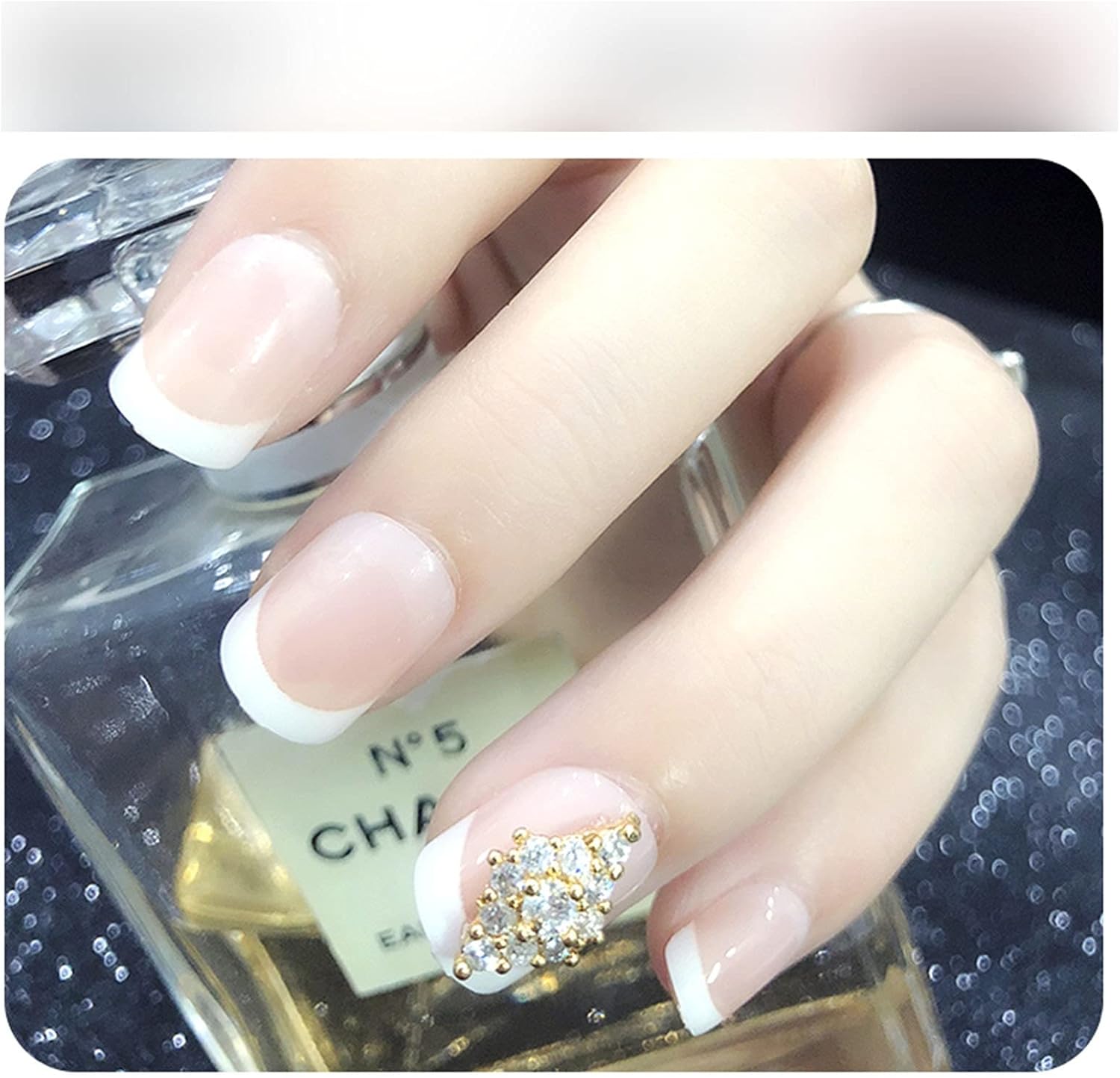 DFGJ Wearing Hand and Toe Nails, Nail Patch Nail Art Set, A Full Set of Accessories Stickers,Creative Stickers, Environmentally Friendly Materials Can Be Given As Gift Graduation Gift (Color : 10): Home & Kitchen