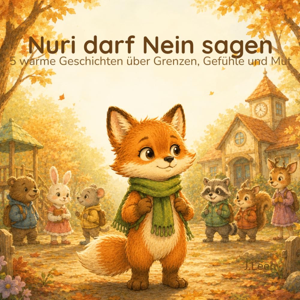 Nuri darf Nein sagen: 5 warme Geschichten über Grenzen, Gefühle und Mut (Nuri der Fuchs)