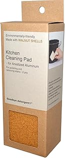 Anodized Aluminum Kitchen Cleaning Pad, 2 pk