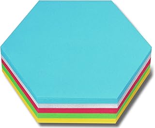 Nobo 1901313 moderación tarjeta Panal, 190 x 165 mm, surtidos, 250 unidades), color blanco/amarillo/rojo/verde/azul