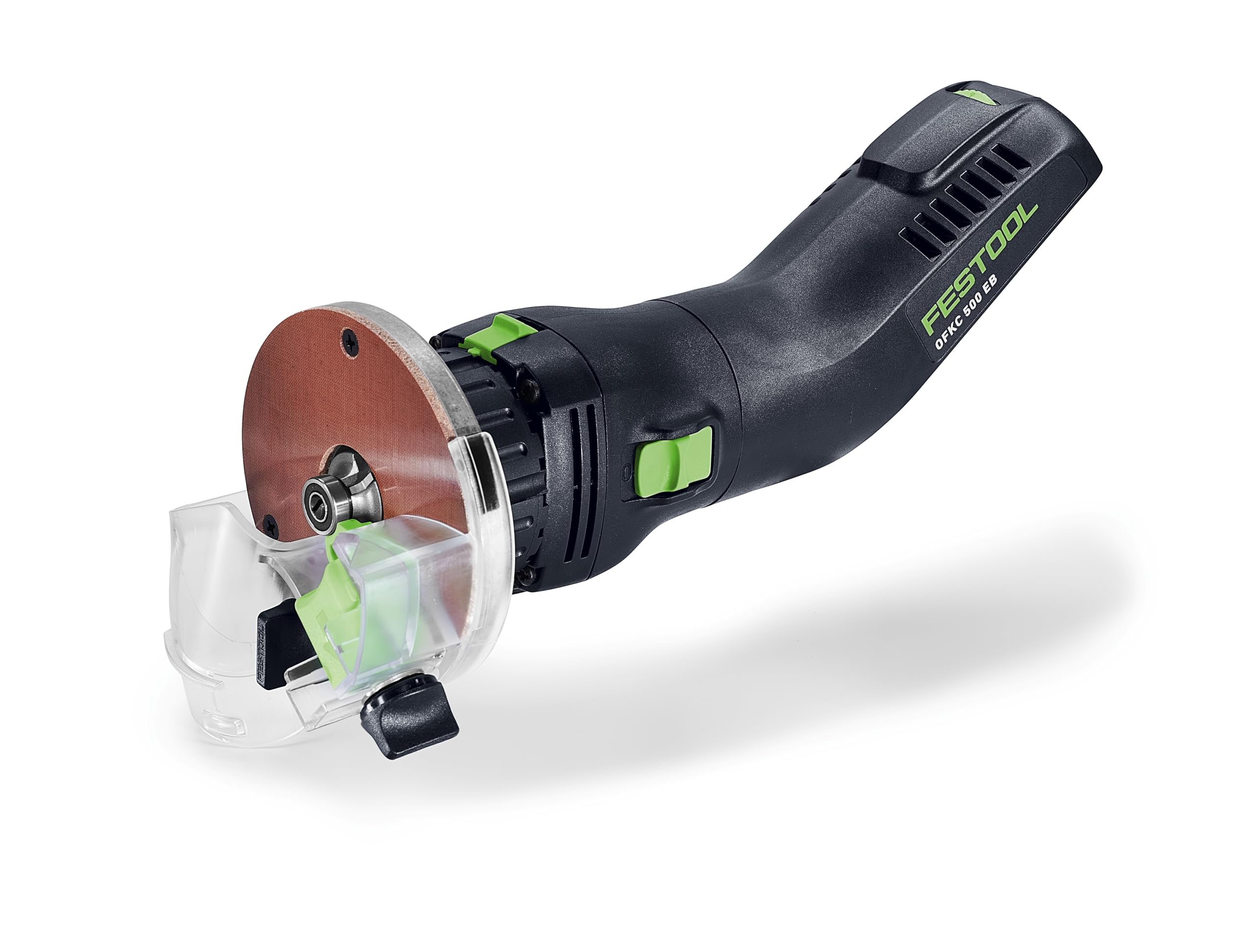 Festool Affleureuse sans fil OFKC 500 R3 EB-Basic - 577985 | Défonceuse de chants sur batterie 18 V - moteur EC-Tec sans balais - réglage profondeur 0,1 mm