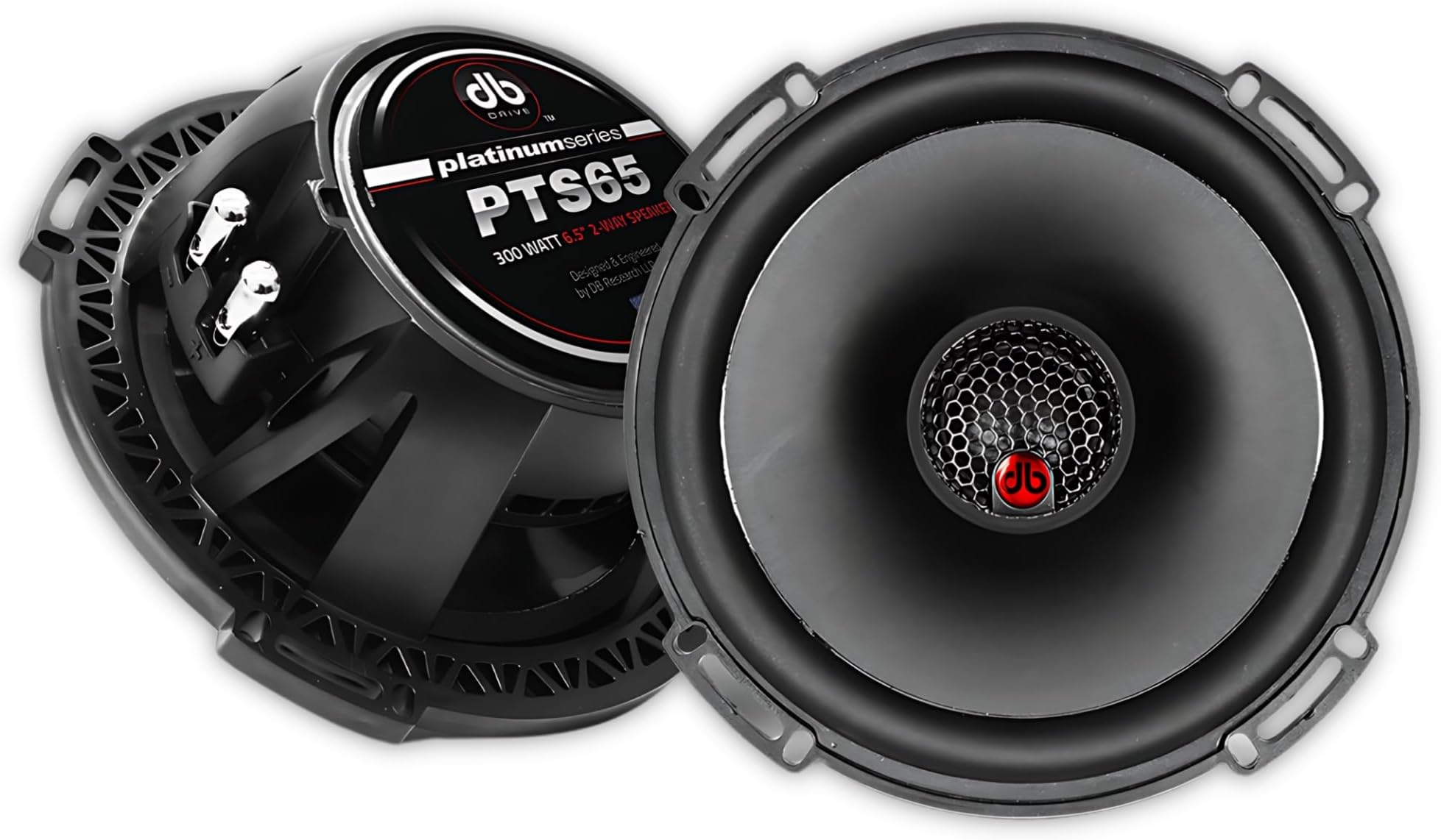 DB DRIVEPTS65 6.5" 2-Way Speakers - 300 Watts, Black