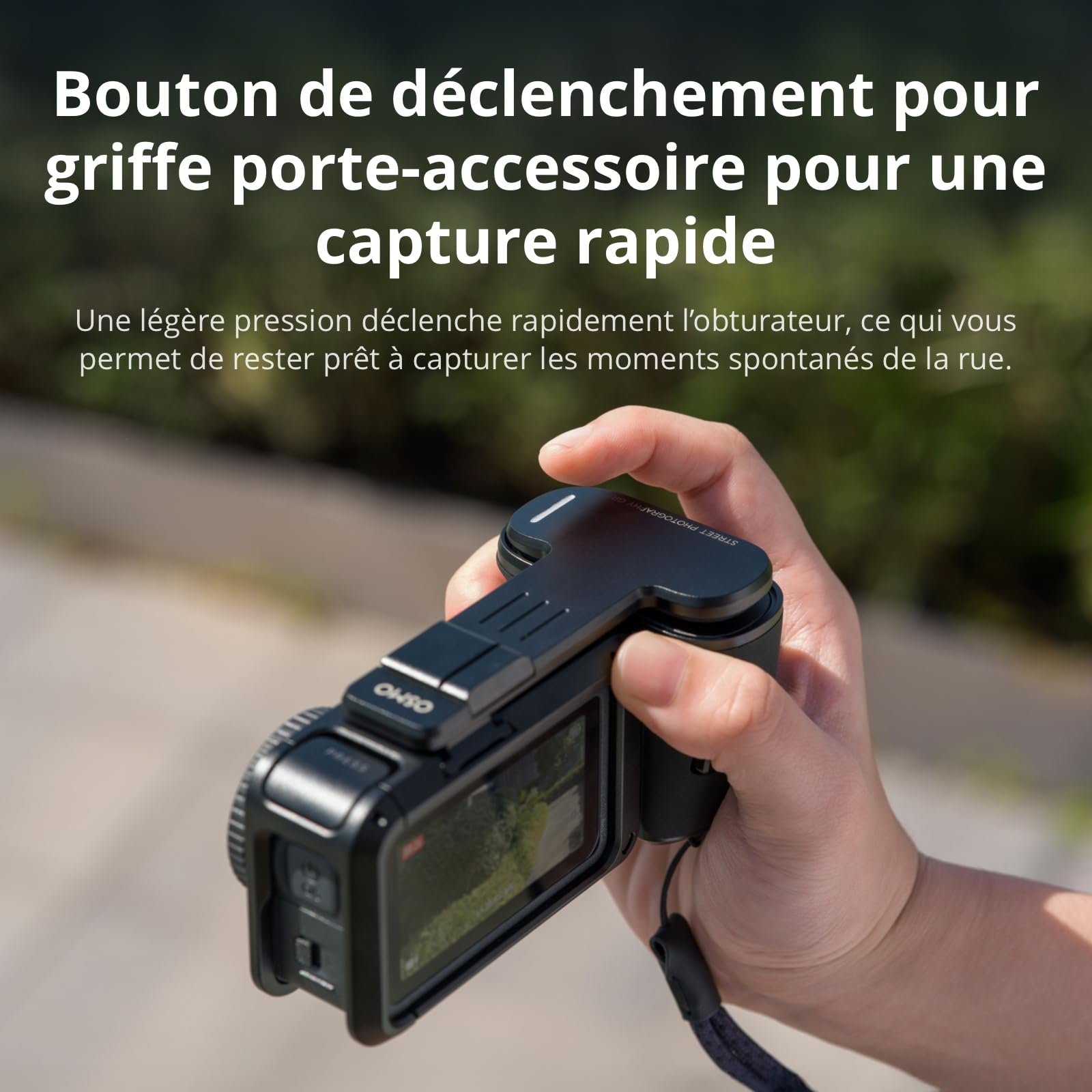 Kit poignée Photographie de Rue Osmo Action 6