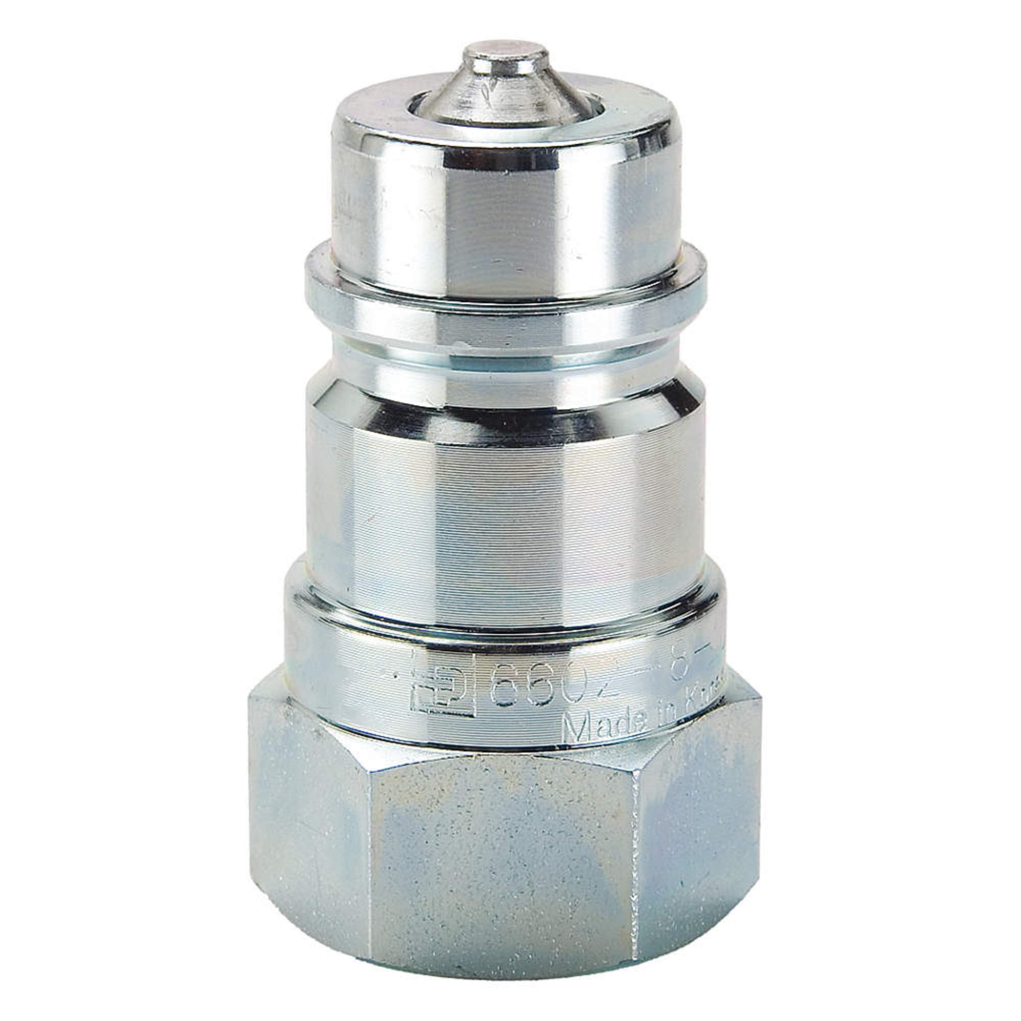Parker Hannifin 6602-12-12 Series 6600 Steel General Purpose Hydraulic Quick Nipple, 3/4