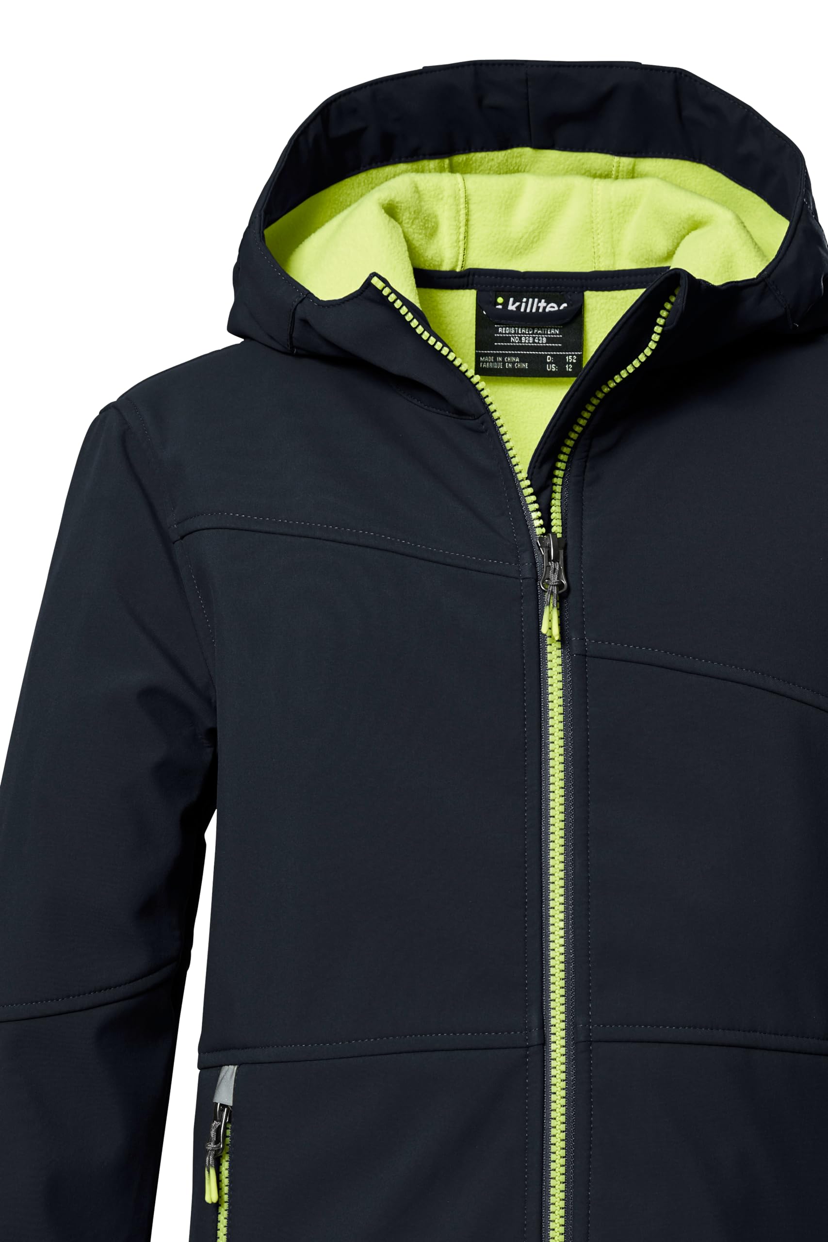 Killtec Kos 321 Bys Sftshll Jckt Veste softshell extérieur capuche Boy's