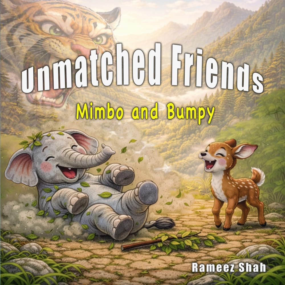 Unmatched Friends: Mimbo and Bumpy: A Heartwarming Jungle Adventure About Friendship, Courage, and Kindness for Kids Ages 5+