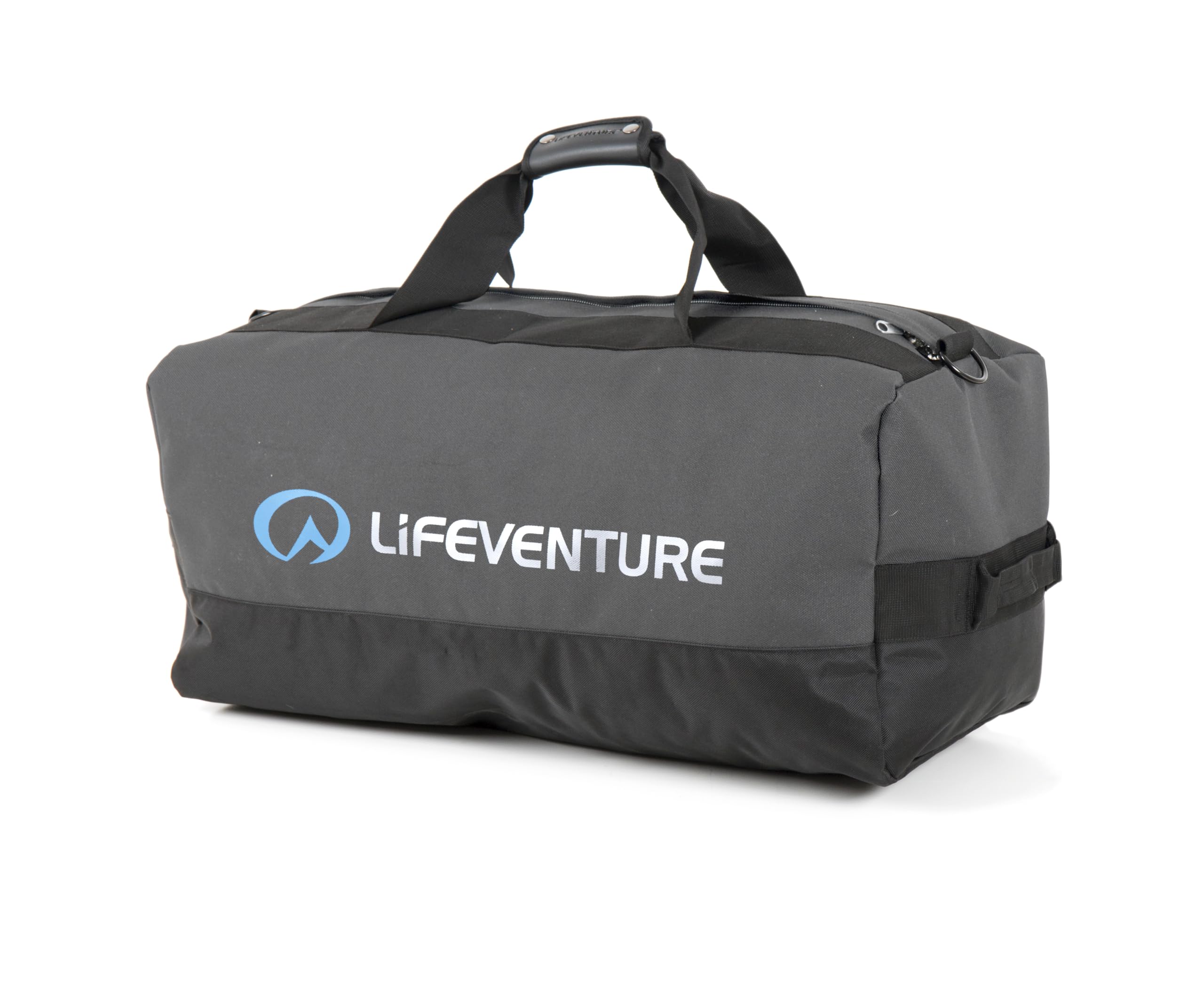 Lifeventure 100 Litre Expedition Duffle Bag | Large 100l Capacity | Reinforced Material | Heavy-Duty Lockable Zips | Compact When Not in Use