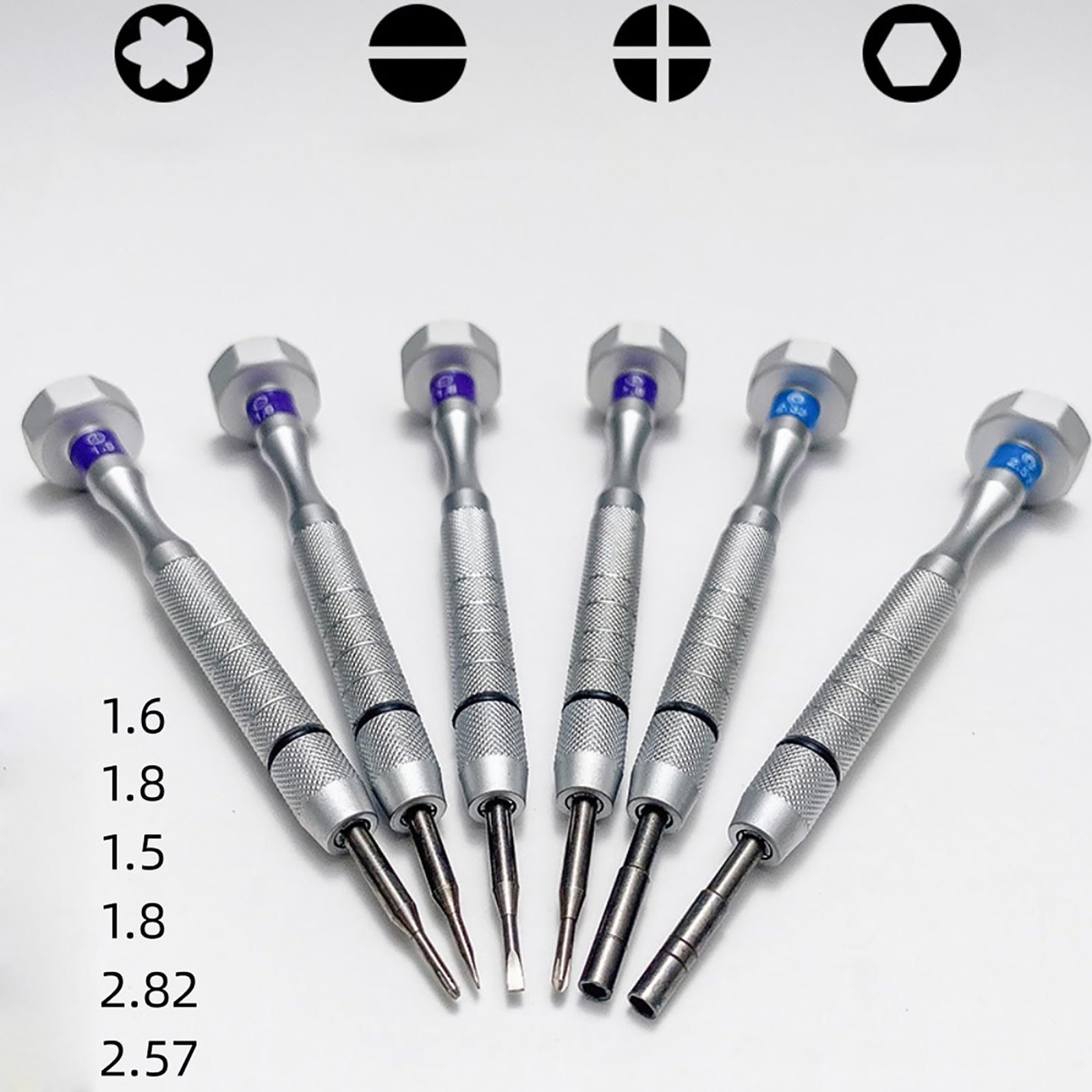 Brillen-Reparatur-Schraubendreher-Set, Optisches Brillen-Reparatur-Werkzeug-Set (15-teilig) Mit Organisationsgestell Und Rutschfestem Gummigriff, Edelstahl-Material Und Lange Lebensdauer