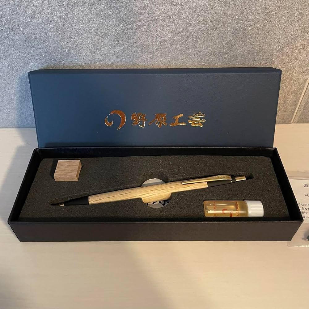 野原工芸 【新型】樫(かし)のシャープペンシル