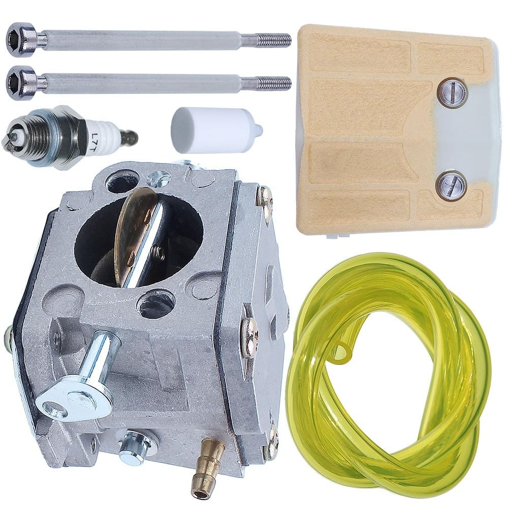 Kit de carburador con filtro de combustible compatible con motosierra 625 II 630 503280316 Motosierra Gasolina Accesorios de jardín