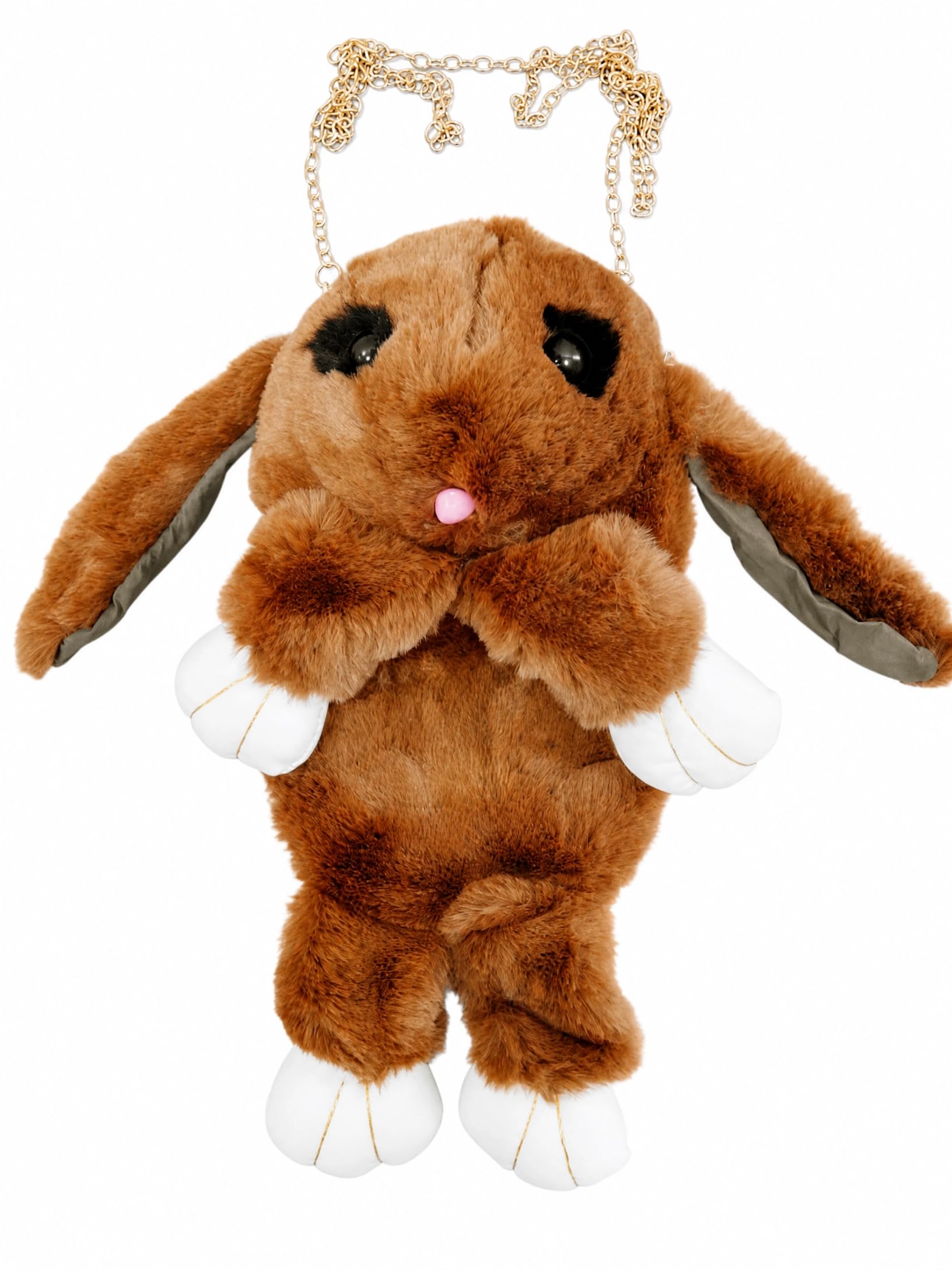 Cute Rabbit School Bag | Brown Bunny Backpack for Kids-image-6