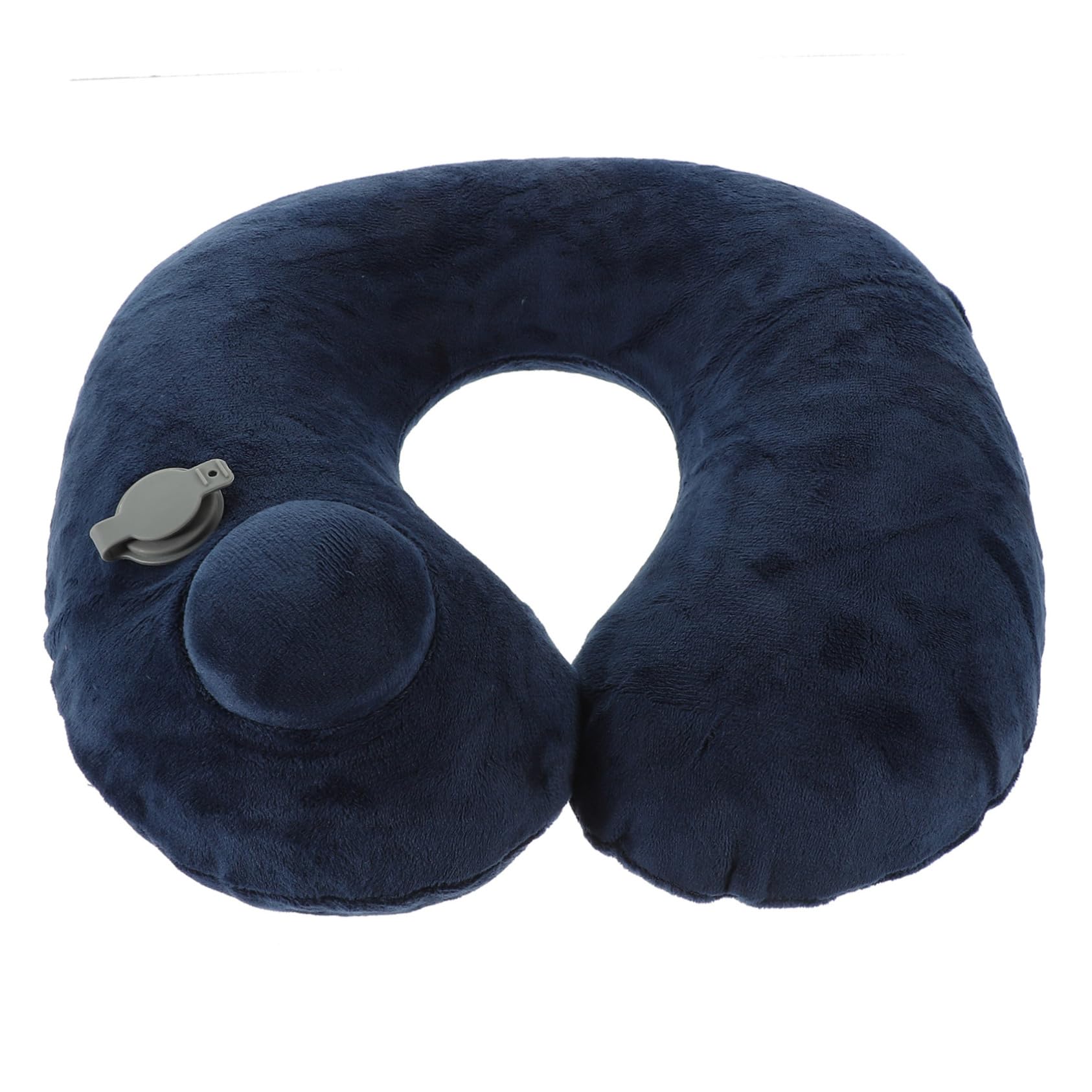 TOPBATHY Almohada Inflable Cuello De Viaje Forma Soporte Cervical para Aviones Autobuses y Trenes Almohada Flocada y Cómoda