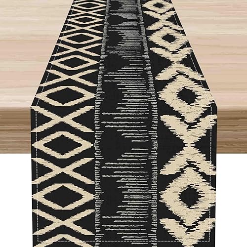 Miniatura 40 de Camino de mesa rosa de los años 70, diseño retro trippy estético, hippie, espiral, espiral, mínimo, ondas ranuradas, decoración central para el 70s