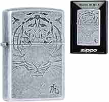 Amazon.com: Zippo TIGER FACE SA Lighters Made in USA South