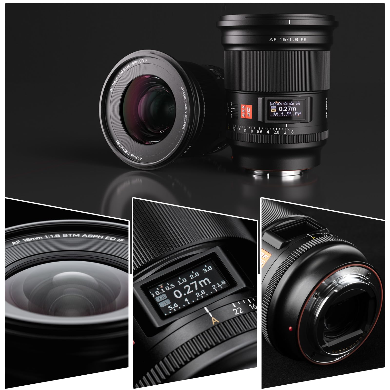 Amazon.co.jp: VILTROX 単焦点レンズ 超広角 AF 16/1.8 FE フルサイズ 