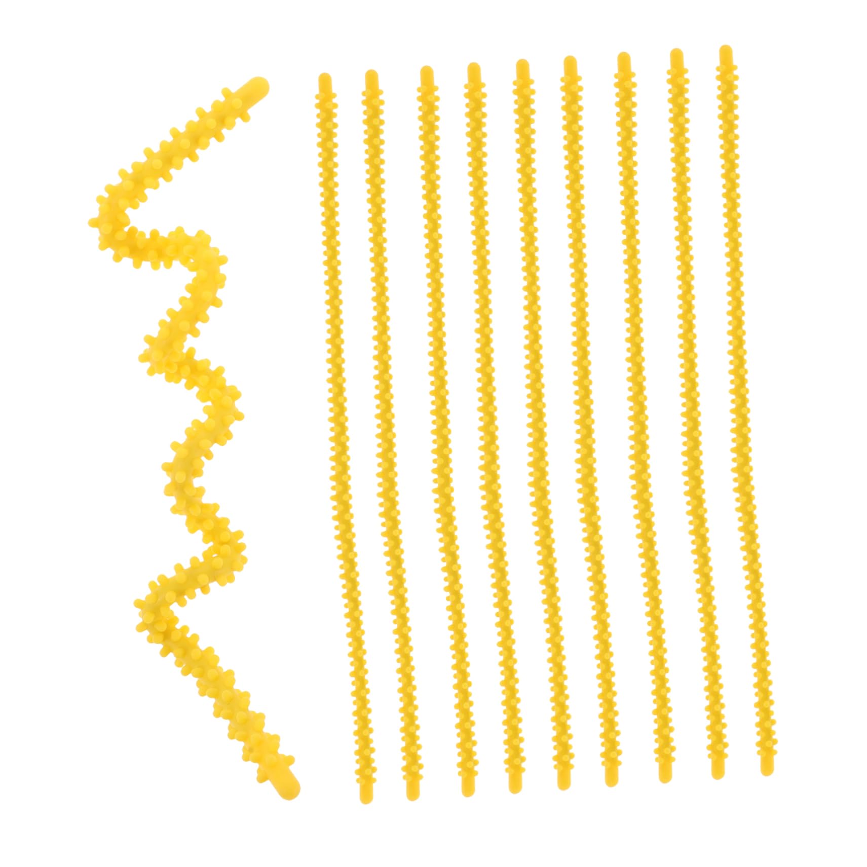 HAPINARY Spiral Perm Kit for Women 10pcs Silicone Perm Rods Hair Curling Tools Durable Easy to Use Travel-friendly