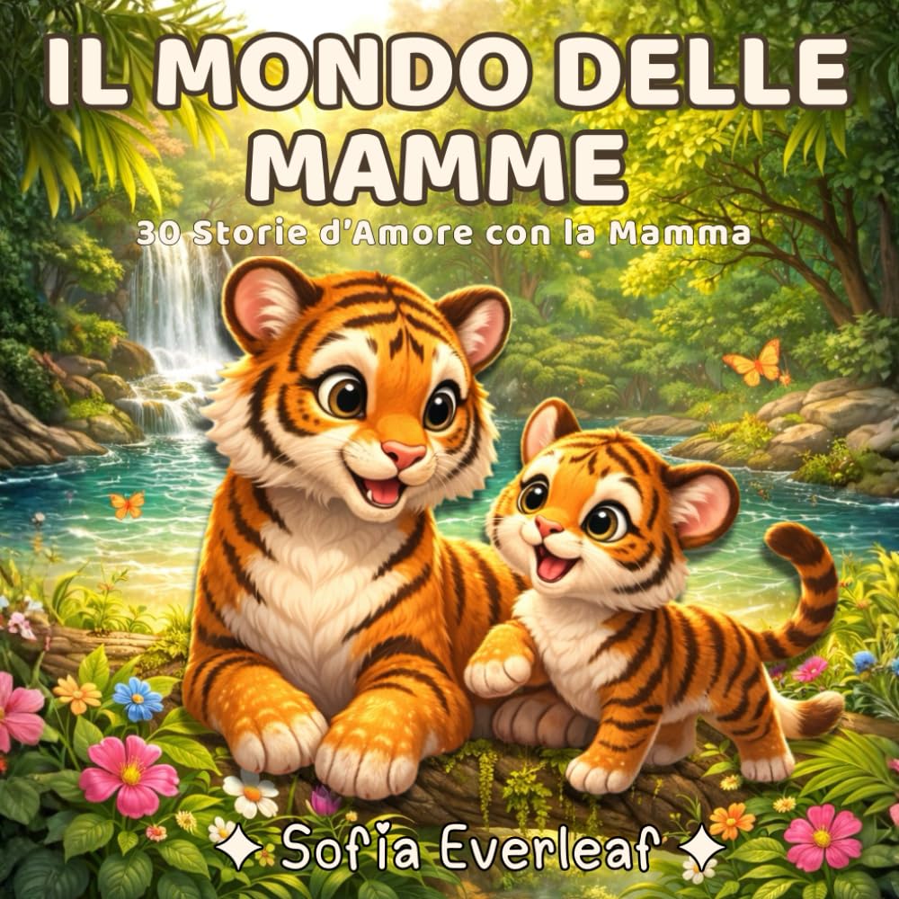 IL MONDO DELLE MAMME: 30 Storie d’Amore con la Mamma – Racconti in rima con mamme animali per bambini 2-5 anni | Libro illustrato perfetto come regalo per la Festa della Mamma