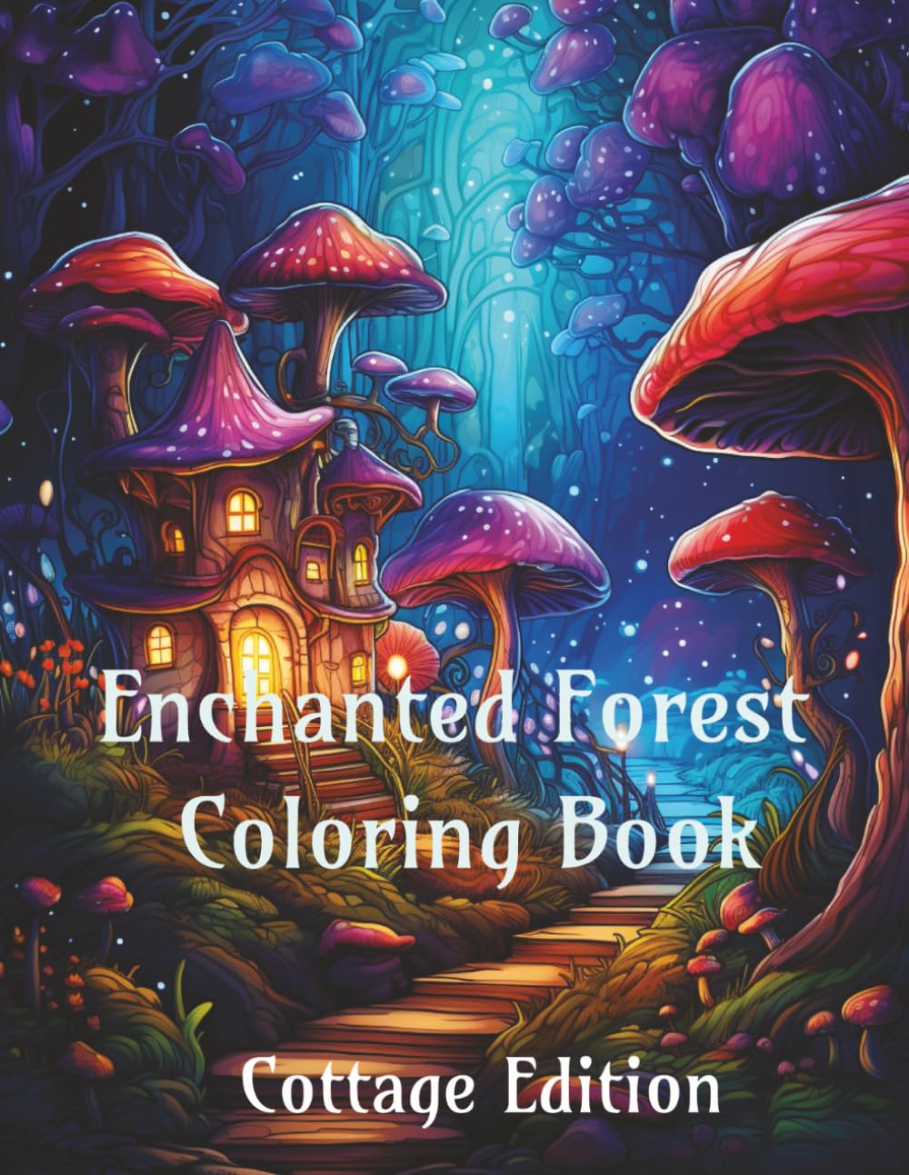 Enchanted Forest Coloring Book: Cottage Edition