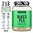 NAKED Pea - Chocolate Peanut Butter Protein from US & Canadian Farms, Organic Cocoa, Organic Coconut Sugar - No GMO, No Soy, and Gluten Free, Aid Growth and Recovery - 21 Servings